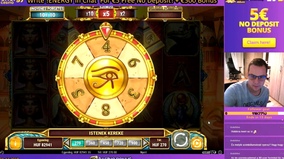 155 giri gratuiti senza deposito su Eclipse Casino
